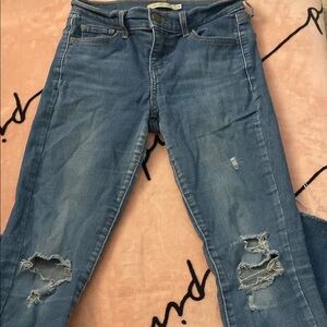 Levi's Women's Light Blue Skinny Jeans